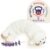 warmies Microwavable Neck & Shoulder Wrap, White Sheep- Soothing Heat & Cold Therapy Neck Heating Pad – Lavender Aromatherapy Rice Bag – Pain & Stress Relief Microwavable Hot Pack