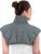 Microwavable Heating Pad for Neck, Shoulders, and Back by Joy & Grace | 5 Lb Weighted Neck & Shoulder Wrap | Moist Heat Therapy Pack for Relaxation and Comfort | Soft Micro-Mink Cover | Scented Gray