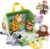 OUOZZZ 1 2 3 Year Old Toys – Mini Zoo Stuffed Animals Set – Interactive Plush Toys for Babies & Toddlers, Travel-Friendly & Huggable, Portable Gift, Safe & Washable 9.8″
