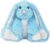 Bunny Microwavable Stuffed Animal – 1.5 lb Unscented Heating Pad Plush, Soft Cozy Bunny Toy for Relaxation and Comfort, Gift for Women, Girls, Adults & Kids by Happy Fuel, Blue