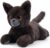 Black Cat Microwavable Weighted Stuffed Animals,Heating Pad Stuffed Animal for Period Cramps&Pain Relief&Warm,Lavender Scented Heat&Cold Cat Plushies Toy for Kids, Cozy Gifts for Girls Boys