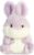 Aurora® Round Rolly Pet™ Bunny Lavender™ Stuffed Animal – Adorable Companions – On-The-Go Fun – Lavender 5 Inches