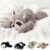 Niuniu Daddy Raccoon Weighted Stuffed Animals for Kids & Adults, 20″ | 3.3lb Large Weighted Plushies Pillow for Sleeping and Calming, Cute Lying Plush Toy Huggable Gift for Everyday Comfort
