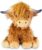 Highland Cow Microwavable Stuffed Animal – 1.5 lb Unscented Heating Pad Plush, Soft Cozy Cute Cow Toy for Relaxation and Comfort, Gift for Women, Girls, Adults & Kids by Happy Fuel