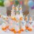 Blueweenly 12 Sets Silly Goose Birthday Decor 1st Adopt a Goose Party Favor Gift 7.1 Inch Stuffed Animal with Mini Party Hat and Ribbon for Christmas Birthday Gift(Cute,Colorful)