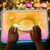16″ Sand Painting Light Box, Portable Light Up Sensory Table for Kids & Adults, 3 Color Modes & 10 Levels, Durable Sand Drawing Table for Autism Therapy, Tracing, Meditation & Classroom (Blue)