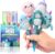 BUNMO Cute Pens – Plush Fun Pens w/Soft Grip & 10 Colorful Refills – Gifts for Tweens – Fun Pencils for Kids – Ocean Animals – Gift for Teens – Squishies for Kids – Plush 5 Pack