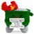 Reluen Support Crochet Decorative Figure – Handcrafted Crochet Desk Decor for Home & Office, Inspirational Gift with Message Card, Adult Collectible Accent
