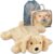 FRIENDLY CUDDLE Weighted Lap Blanket for Kids & Adults – Kids Weighted Blanket – ASD, Sensory Processing Weighted Stuffed Animals Dog Toy – Microwavable Weighted Lap Pad for Kids, 5 Lbs.