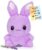 Boppsy Bunny Microwavable Easter Stuffed Animal, Weighted Heatable and Coolable Lavender Scented Plush for Kids and Adults, 1.5 lb, Warm Pals
