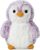 Aurora® Playful Pompom Penguin™ Brights Stuffed Animal – Vibrant Companions for Warm Cuddles – Perfect for Adults, Kids, and Birthdays – Violet 6 Inches