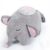 BEREST Baby Elephant Soother Toy with Starry Night Light Projector, Shushing Heartbeat Plush Stuffed Animal with Lullaby Music & White Noise for Newborn Sleep Aid, Perfect Infant Shower Gift