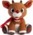 Rudolph the Red – Nosed Reindeer – Stuffed Animal Plush Toy with Music & Lights