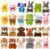 Yaliuliu Mini Stuffed Animals Bulk – 24 Pack Tiny Plushies Keychain for Kids, Small Animal Plush Toys for Classroom Rewards, Birthday Party Favors, Claw Machine, Easter, Halloween & Christmas