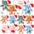 Blueweenly 12 Pcs Christmas Plusies Mini Bear Stuffed with Santa Hat 2.8 Inches Christmas Animal Ornaments Toys Bulk for Kids Xmas Birthday Classroom Gifts Xmas Party Favors Stocking Fillers, 6 Styles