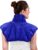 Microwavable Heating Pad for Neck, Shoulders, and Back by Joy & Grace | 5 Lb Weighted Neck & Shoulder Wrap | Moist Heat Therapy Pack for Relaxation and Comfort | Soft Micro-Mink Cover | Scented Blue