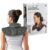 Sharper Image Heated Neck & Shoulder Wrap – Microwavable Warm & Cooling Plush Pad, Scented Aromatherapy (100% Natural Lavender & Herb Spa Blend), Pain Tension Headache Relief Therapy, Gift for Women