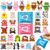 24 PCS 30 Styles Mini Blind Bags Mystery Bag Toys Random Style Mini Stuffed Animals Plush Keychain Bulk Collectible Surprise Party School Classroom Birthday Easter Egg