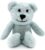 Thermal-Aid Zoo Mini — (Buckley the Blue Bear) — Mold-Resistant, Washable Hot & Cold Pack for Kids — Heating and Cooling Pad with Natural Corn Filling — Reusable Plush Toy