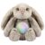 BEREST Baby Sleep Soother Bedtime Bunny with Starry Projector Night Light, Plush Stuffed Animal for Newborn Infants, Lullaby Music, White Noise, Mother’s Heartbeat for Boys & Girls Shower Gifts