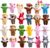 JOYIN 24 Pcs Mini Animal Plush Toys (24 Units 3″ Each), Stuffed Animal Bulk for Kids Birthday Party Favors, Presents, Pinata Fillers, Goodie Bag Fillers, School Prizes, Carnival Treasure Box Toys