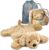 FRIENDLY CUDDLE Weighted Lap Blanket for Kids & Adults – Kids Weighted Blanket – ASD, Sensory Processing Weighted Stuffed Animals Dog Toy – Microwavable Weighted Lap Pad for Kids, 5 Lbs.
